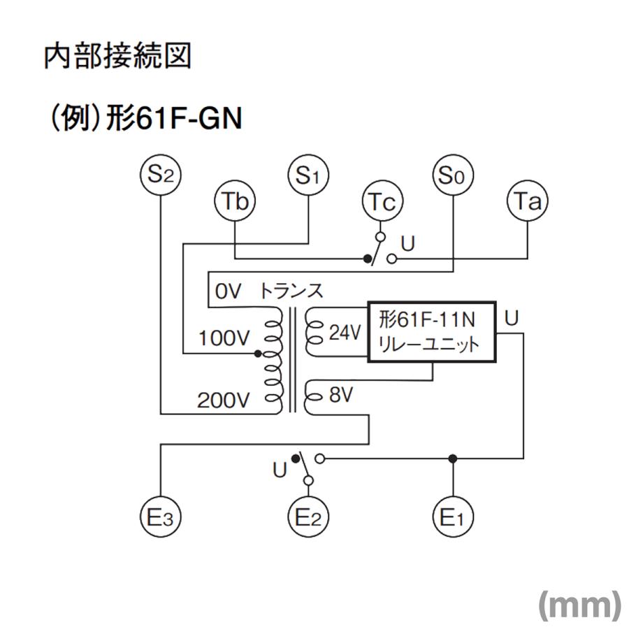 オムロン(OMRON) 61F-G3N AC110/220V フロートなしスイッチ