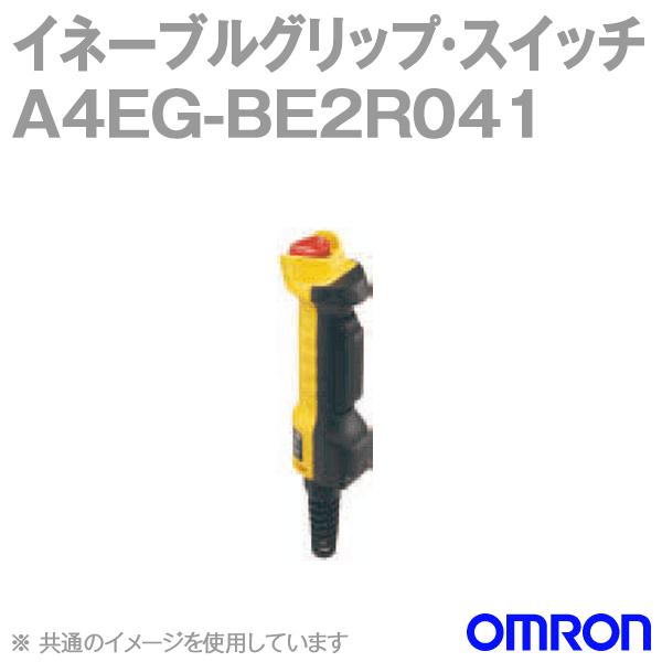 人気商品の 取寄 オムロン(OMRON) A4EG-BE2R041 イネーブルグリップ・スイッチ (非常停止用押ボタンスイッチ) NN