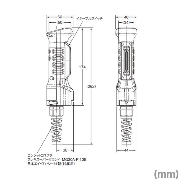 取寄 オムロン(OMRON) A4EG-C000041 イネーブルグリップ・スイッチ (押ボタンスイッチ：なし) NN｜angelhamshopjapan｜02