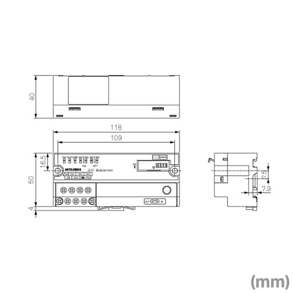 三菱電機（MITSUBISHI ELECTRIC） AJ65SBT-RPS CC-Link光リピータ