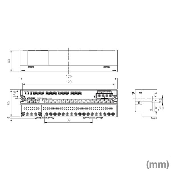 三菱電機（MITSUBISHI ELECTRIC） AJ65SBTB1-32DT3 DC入力トランジスタ