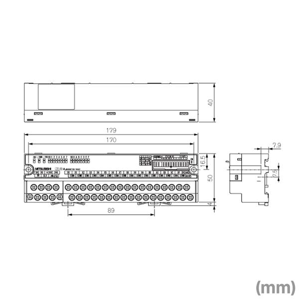三菱電機 AJ65SBTB1-32KDT2 CC-Link小形タイプリモートI/O 三菱電機 AJ65SBTB1-32KDT2 CC-Link小形タイプリモートI/O