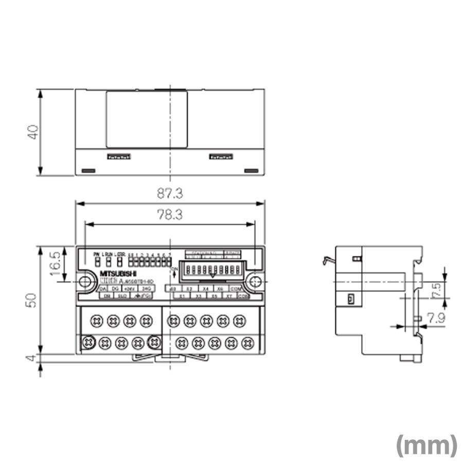 三菱電機 AJ65SBTB1-8T (トランジスタ出力ユニット) (8点出力 三菱電機 AJ65SBTB1-8T (トランジスタ出力ユニット) (8点出力