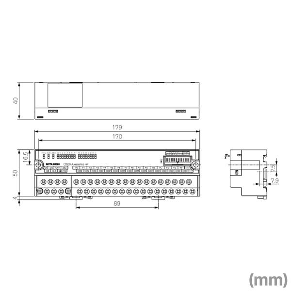 MITSUBISHI 三菱電機 CC-Link小形タイプリモートI/Oユニット MELSEC CC-Link小形タイプリモートI／Oユニット（出力ユニット