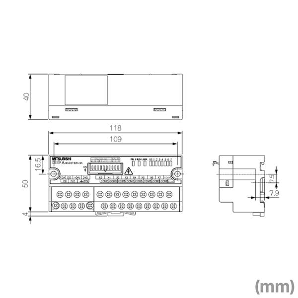 三菱電機（MITSUBISHI ELECTRIC） AJ65SBTB2N-8R CC-Link小形