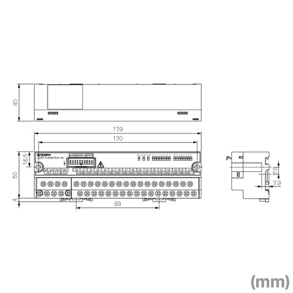 三菱電機 AJ65SBTB32-16DR CC-Link小形タイプリモートI/O 三菱電機 AJ65SBTB32-16DR CC-Link小形タイプリモートI/O