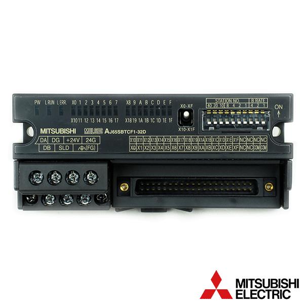 三菱電機 AJ65SBTCF1-32D (DC24V入力ユニット) (32点入力) (1線 三菱電機 AJ65SBTCF1-32D (DC24V入力ユニット) (32点入力) (1線