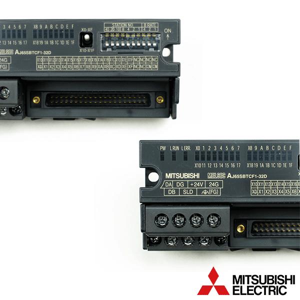 三菱電機 AJ65SBTCF1-32D (DC24V入力ユニット) (32点入力) (1線 三菱電機 AJ65SBTCF1-32D (DC24V入力ユニット) (32点入力) (1線