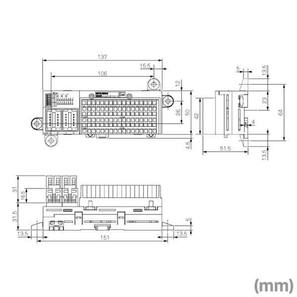 三菱電機 AJ65VBTS3-16D CC-Link小形タイプリモートI/Oユニット 三菱電機 AJ65VBTS3-16D CC-Link小形タイプリモートI/Oユニット
