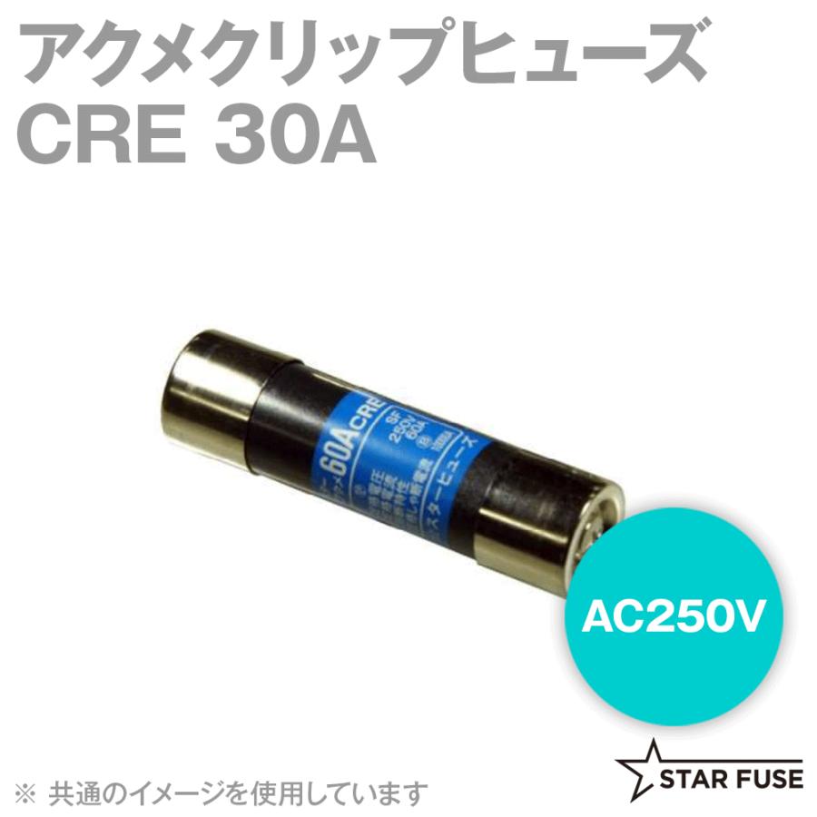 スターヒューズ CRE 30A アクメクリップヒューズ AC250V SN : ANGEL