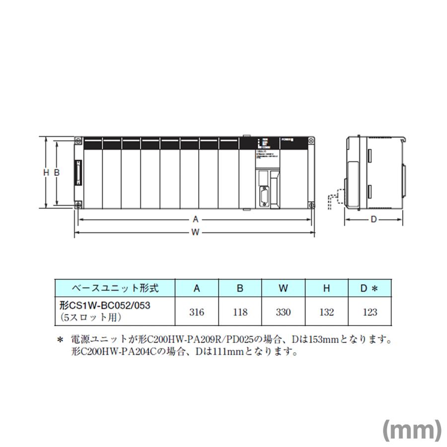 オムロン オムロン(OMRON) CS1W-BC053 CPUベースユニット (5 オムロン オムロン(OMRON) CS1W-BC053 CPUベースユニット (5