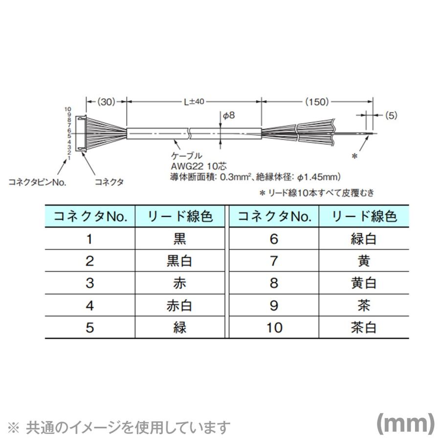 オムロン（OMRON） D4SL-CN10 小形電磁ロック・セーフティドアスイッチ コネクタケーブル10m NN : ANGEL HAM ...