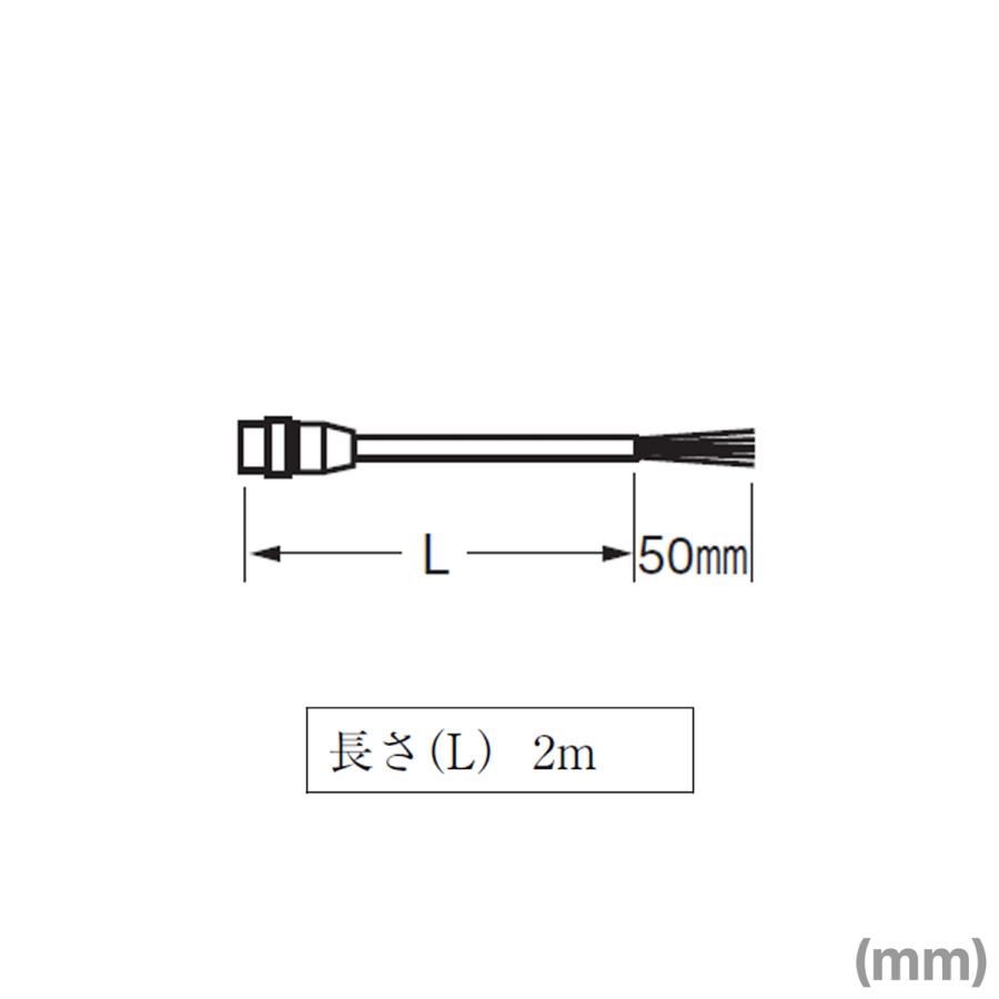 オムロン(OMRON) DCA1-5CN02H1 シールド型ケーブル付コネクタ (片側ケーブル付プラグ) (2m) NN｜angelhamshopjapan｜02