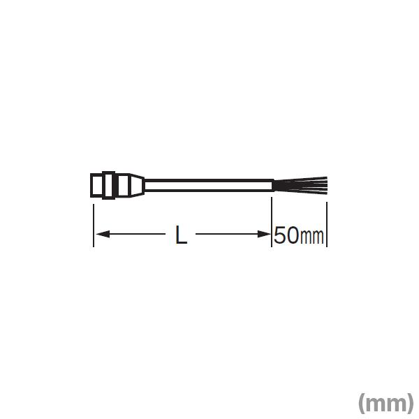 オムロン オムロン(OMRON) DCA1-5CN10H1 片側ケーブル付コネクタ オムロン オムロン(OMRON) DCA1-5CN10H1 片側ケーブル付コネクタ