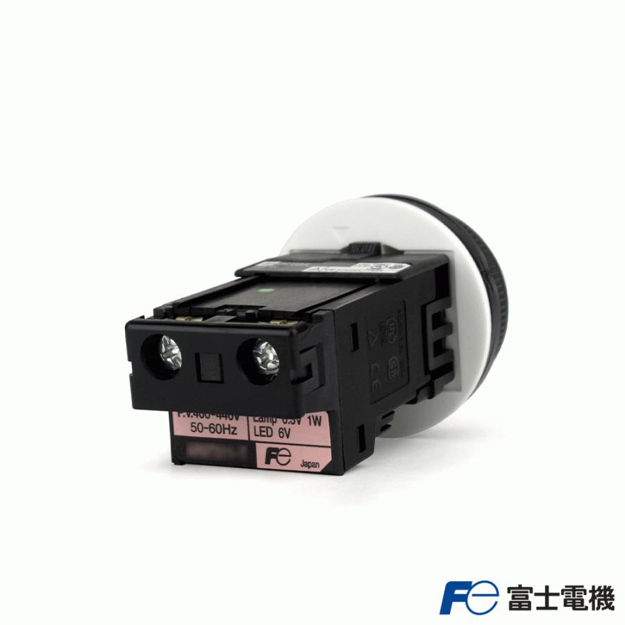 富士電機 DR30D0L-T3W 表示灯 ドーム形 (トランスユニット式) (AC400