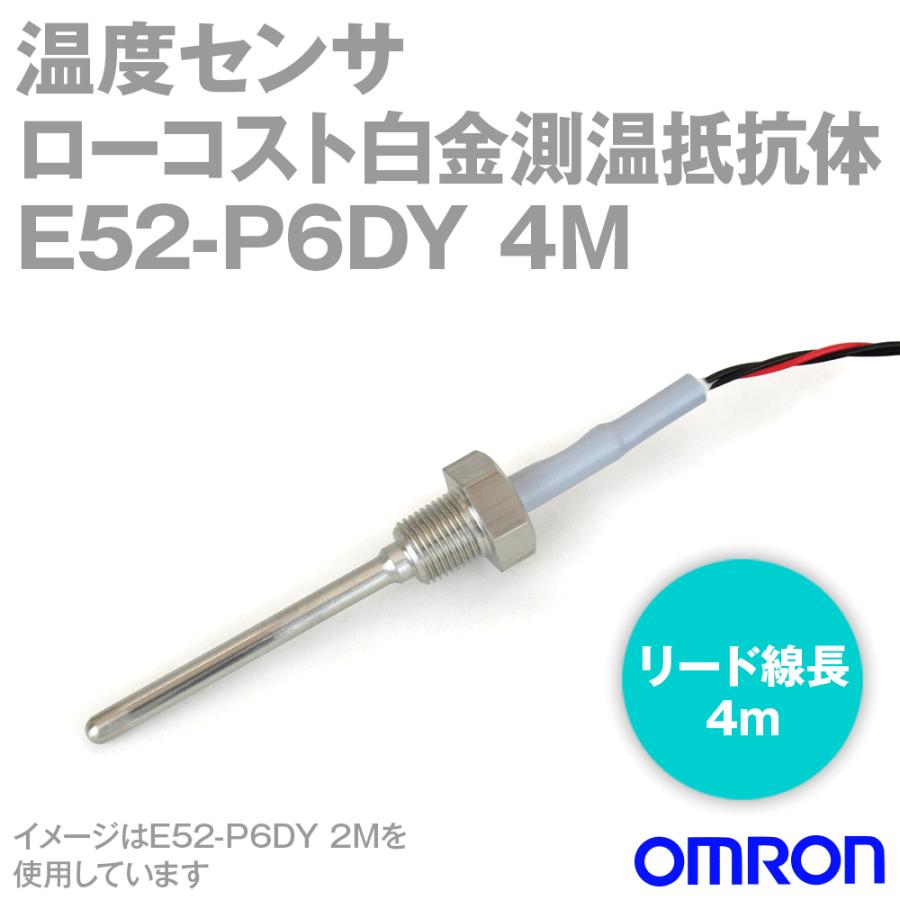 オムロン（OMRON） E52-P6DY 4M 温度センサ ローコスト白金測温抵抗体 