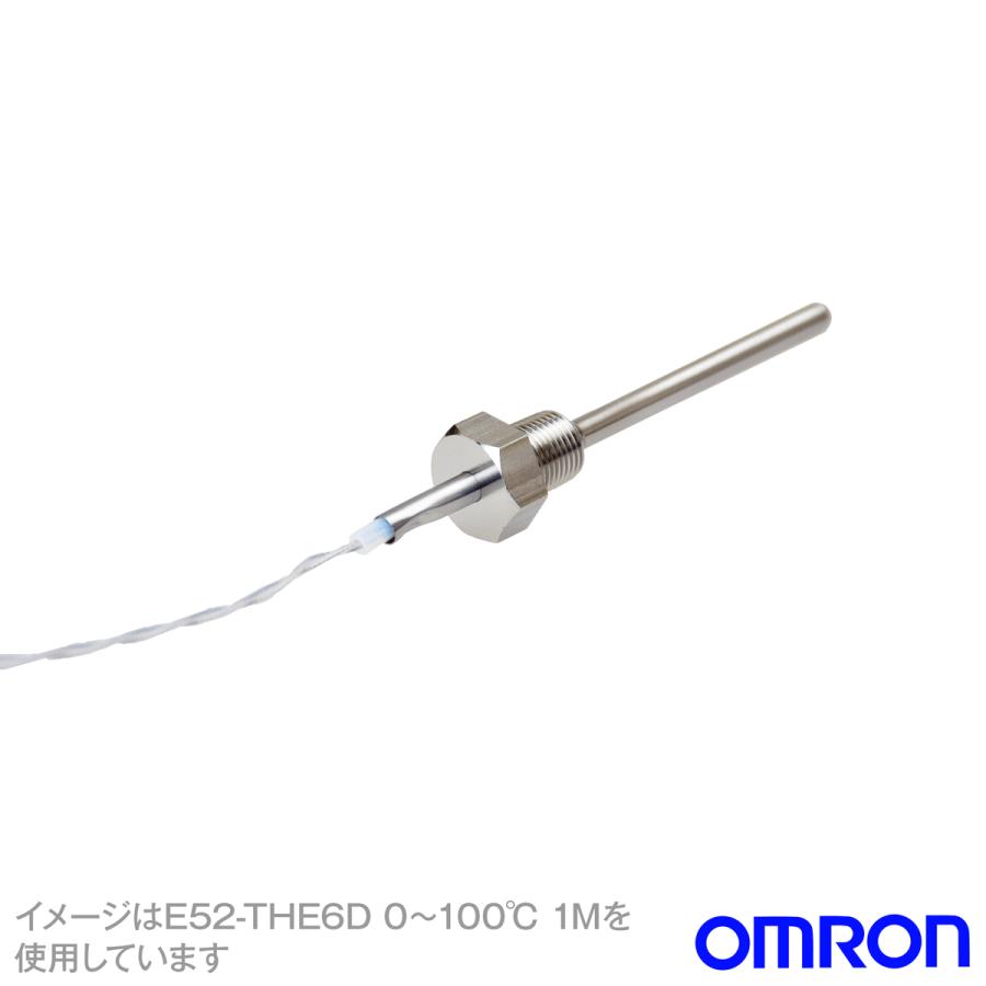 オムロン(OMRON)E52-THE6D 0-100℃ 1M サーミスタ温度センサー ねじ付リード線直出し形 NN｜angelhamshopjapan｜02