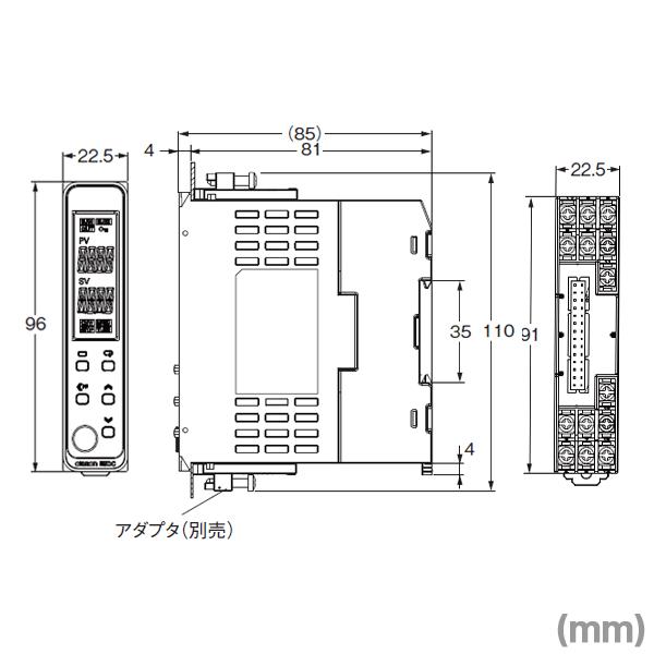 オムロン オムロン(OMRON) E5DC-QX2DSM-002 温度調節器 (AC オムロン オムロン(OMRON) E5DC-QX2DSM-002 温度調節器 (AC