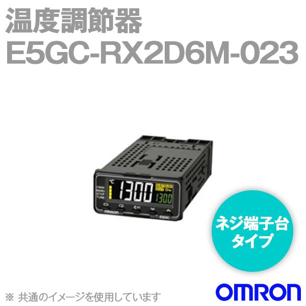 通販オンラインストア 取寄 オムロン(OMRON) E5GC-RX2D6M-023 温度調節器 48x24mm ネジ端子台タイプ (リレー出力) (AC/DC24V) NN