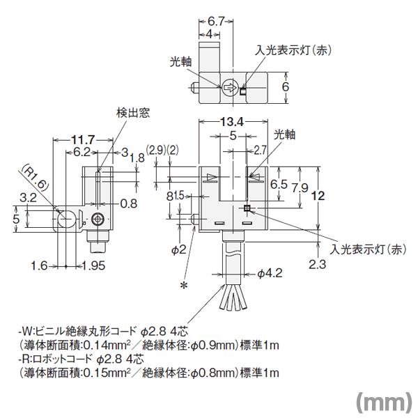 取寄 オムロン(OMRON) EE-SX953P-W 1M フォト・マイクロセンサー (PNP出力) NN｜angelhamshopjapan｜02