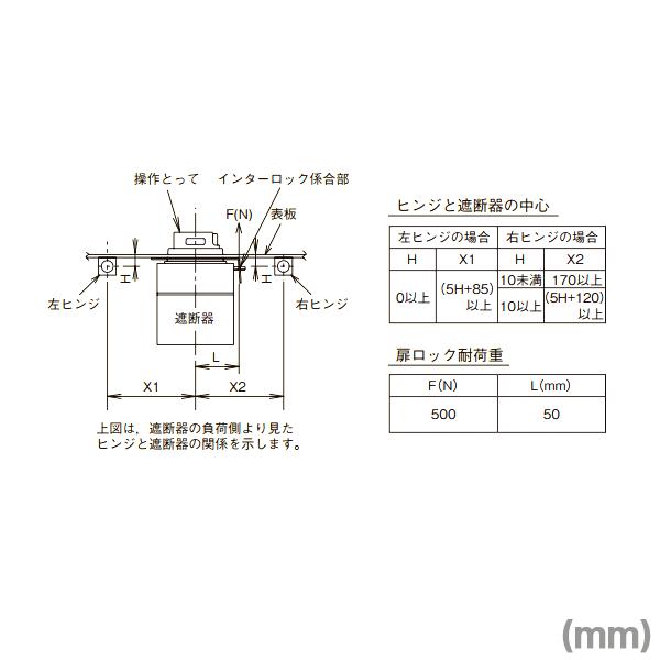 三菱電機 F-1SVE2 LF DR F形とって (一般品) (非常停止用) (OFFロック) (リセットオープン) NN｜angelhamshopjapan｜03