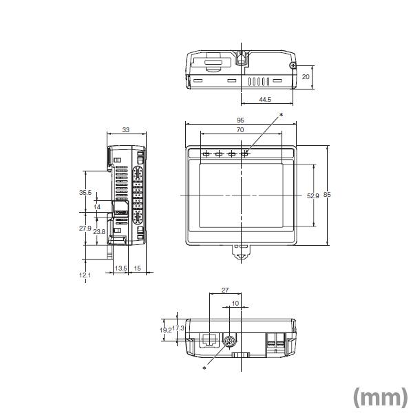 オムロン（OMRON） FQ2-D31 タッチファインダ (DC/AC/バッテリ共用