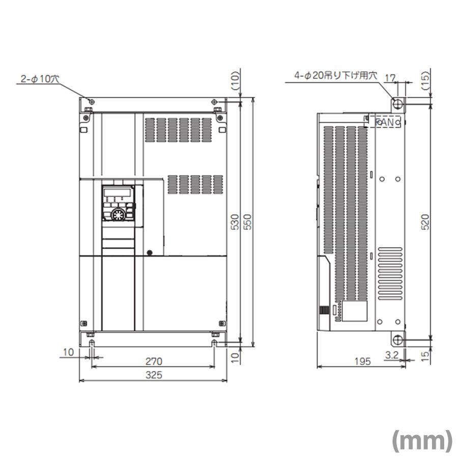 三菱電機 FR-F820-37K-1 ファン・ポンプ用インバータ FREQROL 三菱電機 FR-F820-37K-1 ファン・ポンプ用インバータ FREQROL