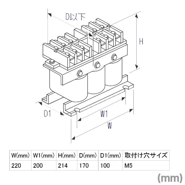 三菱電機（MITSUBISHI ELECTRIC） FR-HAL-H37K ACリアクトル (400V) NN