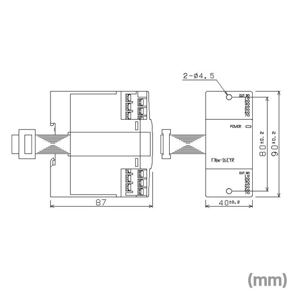 三菱電機 FX2N-16EYR (増設ブロック) (出力16点) (リレー出力) NN｜angelhamshopjapan｜04