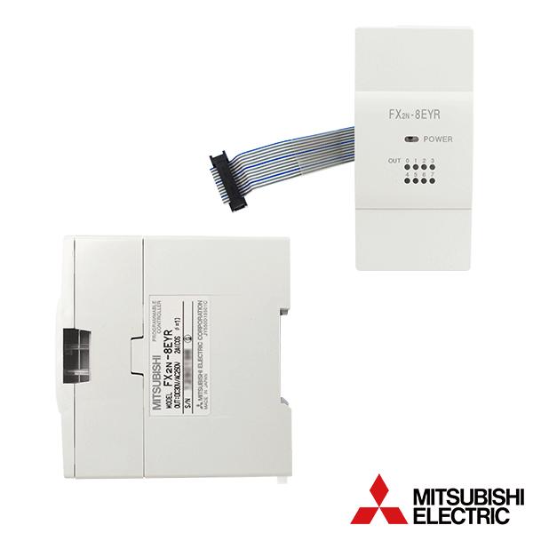 三菱電機 FX2N-8EYR (増設ブロック) (出力8点) (リレー出力) NN 三菱電機 FX2N-8EYR (増設ブロック) (出力8点) (リレー出力) NN