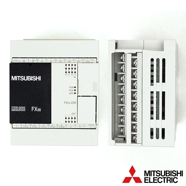 三菱電機 FX3S-20MR/DS シーケンサ本体 (入力点数: 12点) (DC24V 