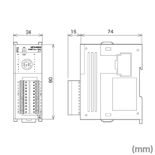 三菱電機（MITSUBISHI ELECTRIC） FX3UC-16MR/D-T MELSEC-Fシリーズ