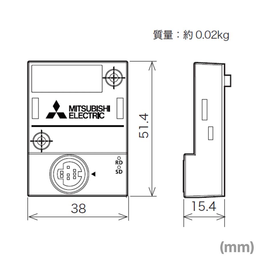 三菱電機（MITSUBISHI ELECTRIC） FX5-422-BD-GOT FX5拡張ボード (RS