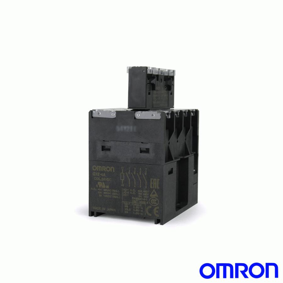オムロン(OMRON) G7Z-4A-02Z-R DC24V パワーリレー リレー本体+ オムロン(OMRON) G7Z-4A-02Z-R DC24V パワーリレー リレー本体+