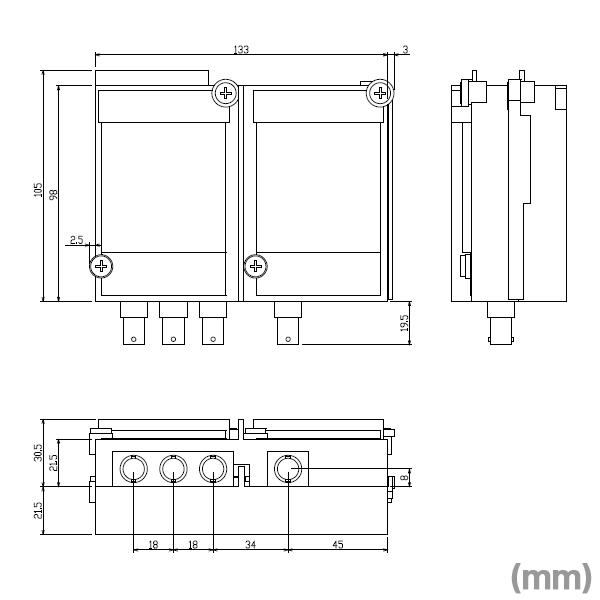 三菱電機（MITSUBISHI ELECTRIC） GT27-V4-Z ビデオ入力ユニット (4ch