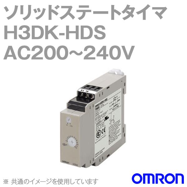 取寄 オムロン(OMRON) H3DK-HDS AC200〜240V 50/60HZ ソリッドステート・タイマ NN｜angelhamshopjapan
