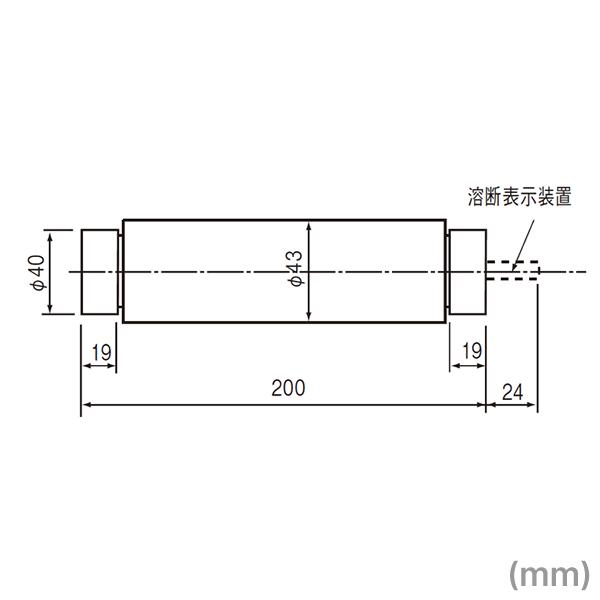 富士電機　JC-6　60　高圧限流ヒューズ　JBシリーズ　NN