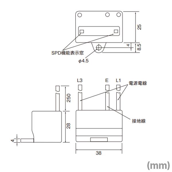 OTOWA 音羽電機 LT-C12G801W 装置用SPD 避雷器 800V OT : ANGEL HAM