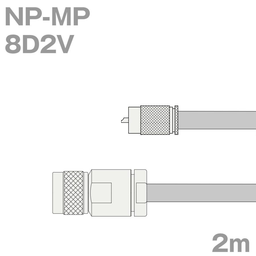 同軸ケーブル3D2V BNCJ-TNCP (TNCP-BNCJ) 8m (インピーダンス:50Ω) 3D