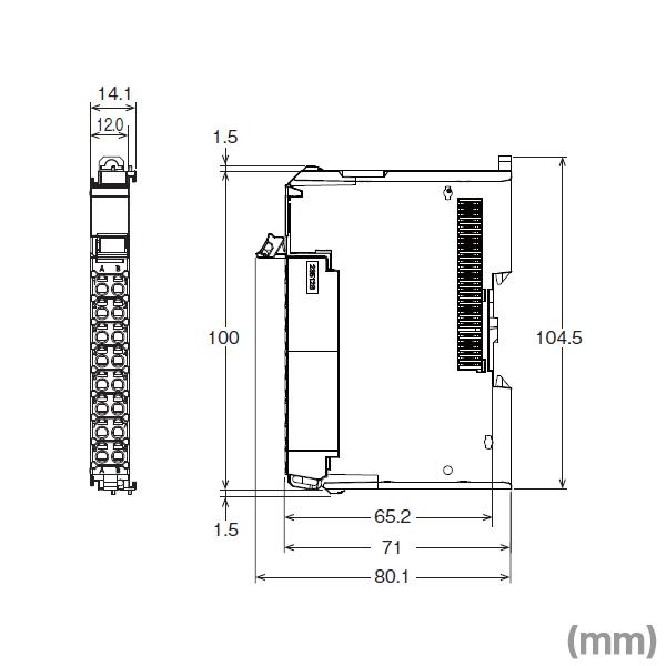 取寄 オムロン(OMRON) NX-AD4208 アナログ入力ユニット 電流入力タイプ 8点入力 分解能1/30000 差動入力 NN｜angelhamshopjapan｜03