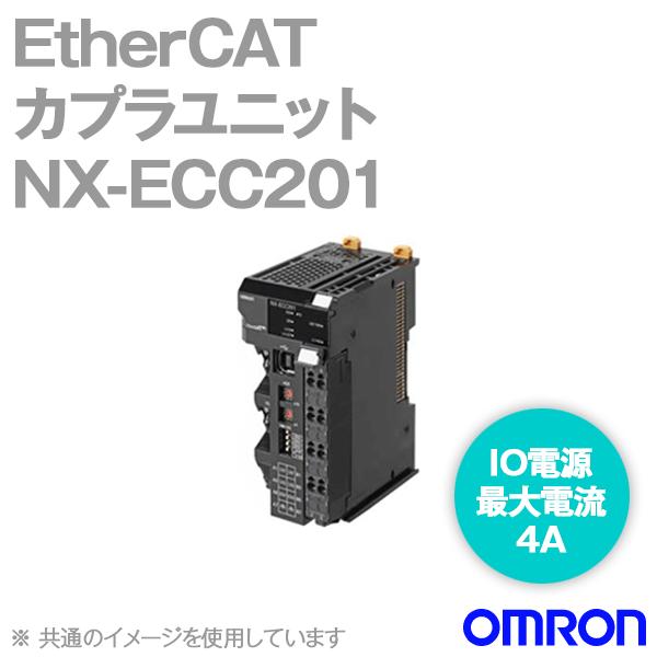 取寄 オムロン(OMRON) NX-ECC201 EtherCAT カプラユニット 消費電力1.45W以下 IO電源最大電流 4A NN｜angelhamshopjapan