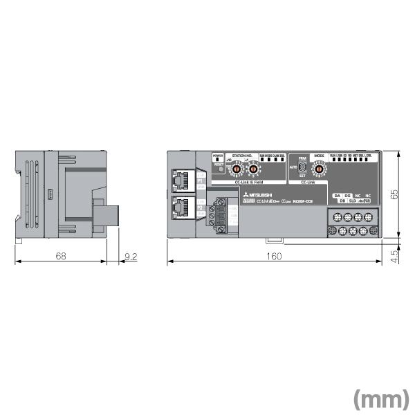 三菱電機（MITSUBISHI ELECTRIC） NZ2GF-CCB CC-Link IEフィールド