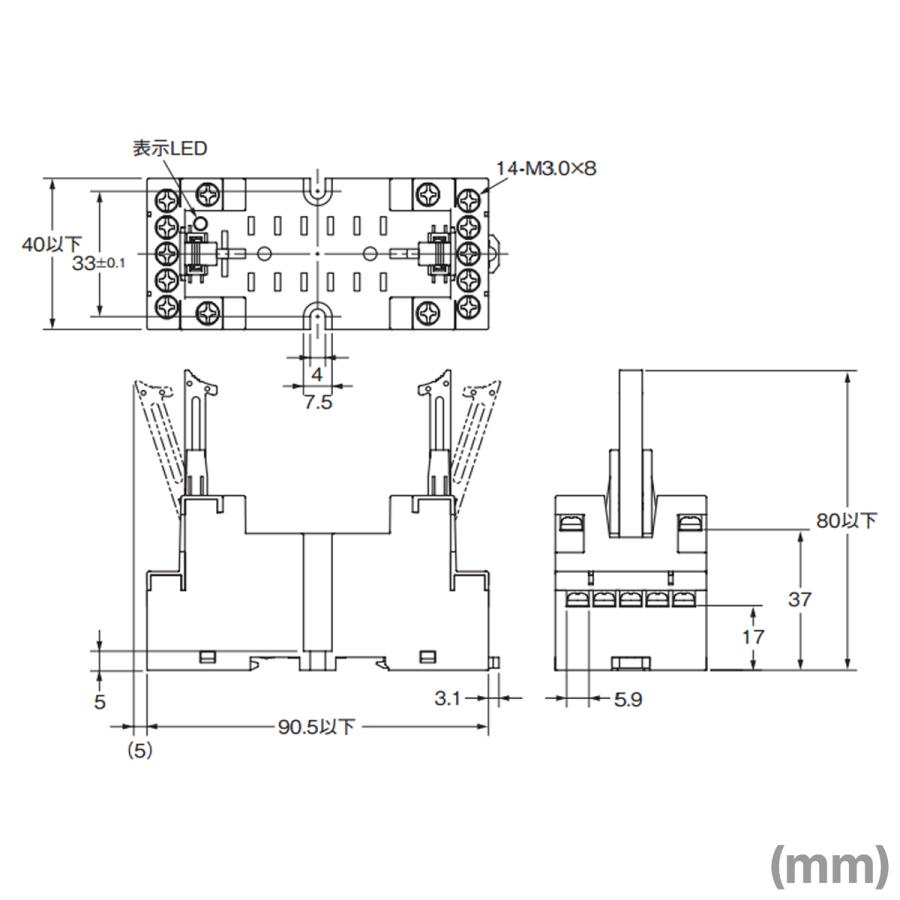 オムロン オムロン(OMRON) P7S-14F-END DC24V セーフティリレー オムロン オムロン(OMRON) P7S-14F-END DC24V セーフティリレー