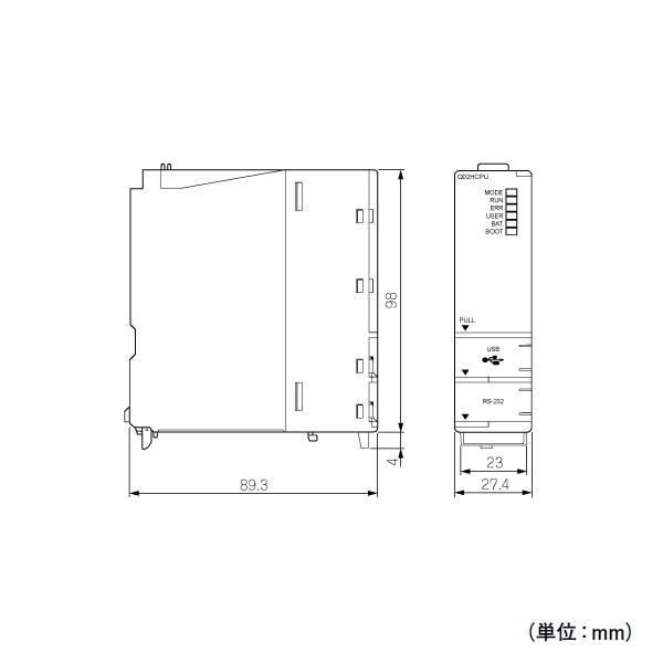 三菱電機（MITSUBISHI ELECTRIC） Q01UCPU ユニバーサルモデルQCPU Q