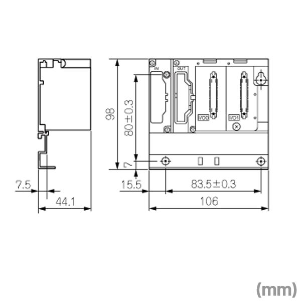 三菱電機（MITSUBISHI ELECTRIC） Q52B (増設ベースユニット) (電源