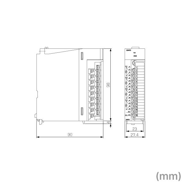 三菱電機 Q64AD アナログ−ディジタル変換ユニット NN｜angelhamshopjapan｜02