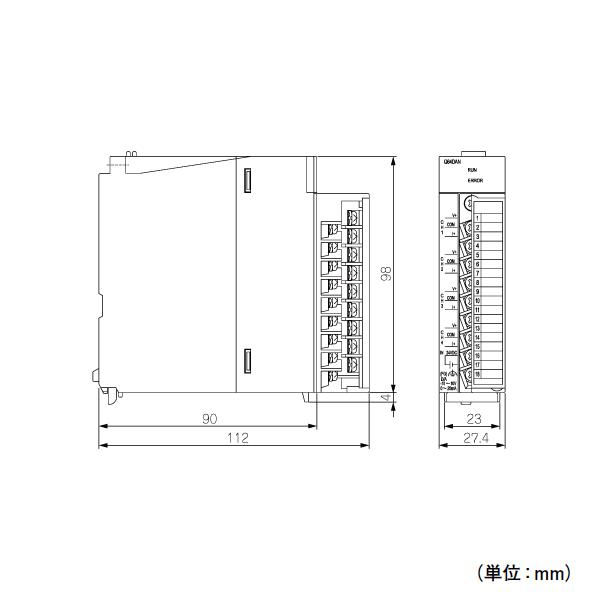 三菱電機 Q64DAN ディジタル-アナログ変換ユニット Qシリーズ シーケンサ NN｜angelhamshopjapan｜02