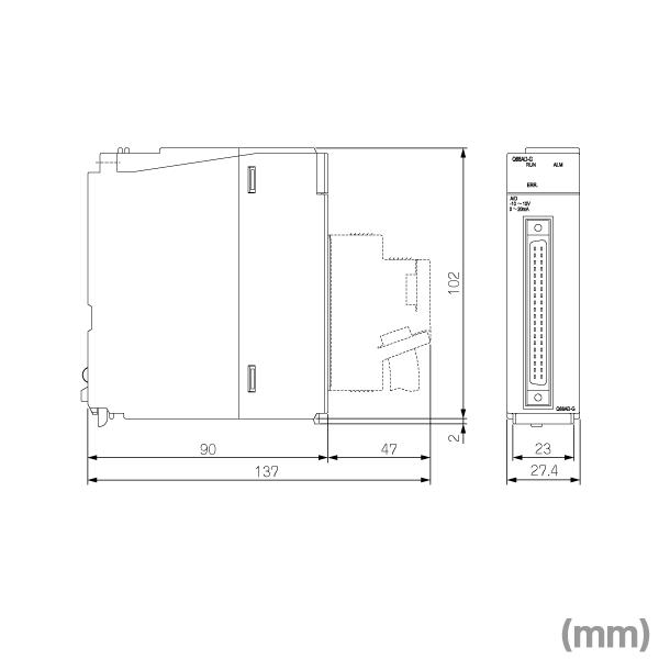 三菱電機（MITSUBISHI ELECTRIC） Q68AD-G チャンネル間絶縁アナログ