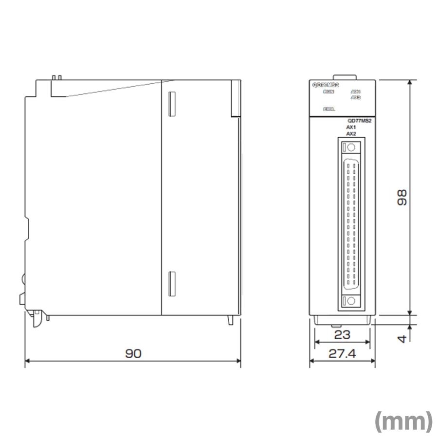 三菱電機 QD77MS2 シンプルモーションユニット (入出力32点) (SSCNETIII/H) (制御軸数2) NN｜angelhamshopjapan｜02