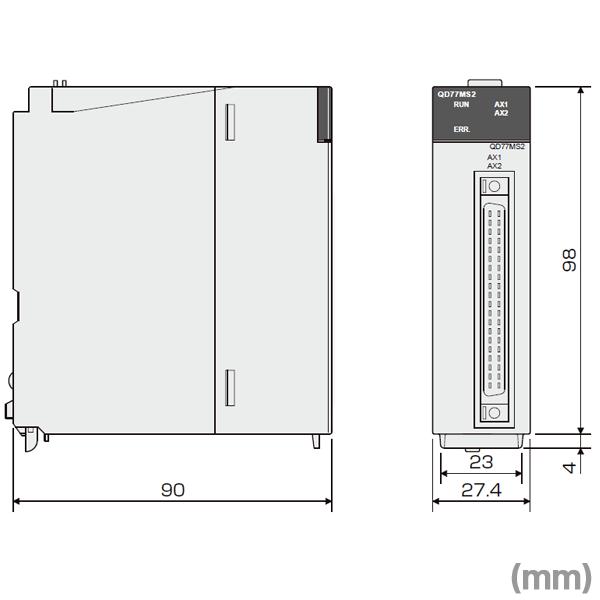 三菱電機（MITSUBISHI ELECTRIC） QD77MS4 シンプルモーションユニット
